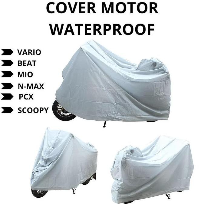 ''Terlaris" Cover Sepeda Motor Waterproof Sarung Pelindung Motor Matic Motor Bebek Motor Listrik Hon
