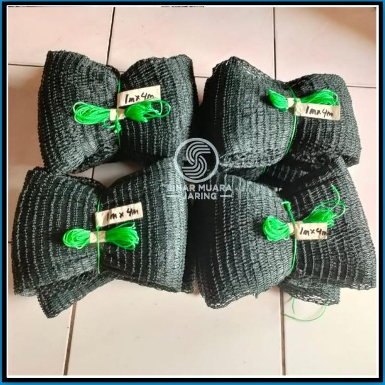 Jaring PE Tebal lubang 1cm 1mx4m/Jaring Ayam Tebal/Jaring Pagar Ayam Tebal/Jaring tutup kolam ikan