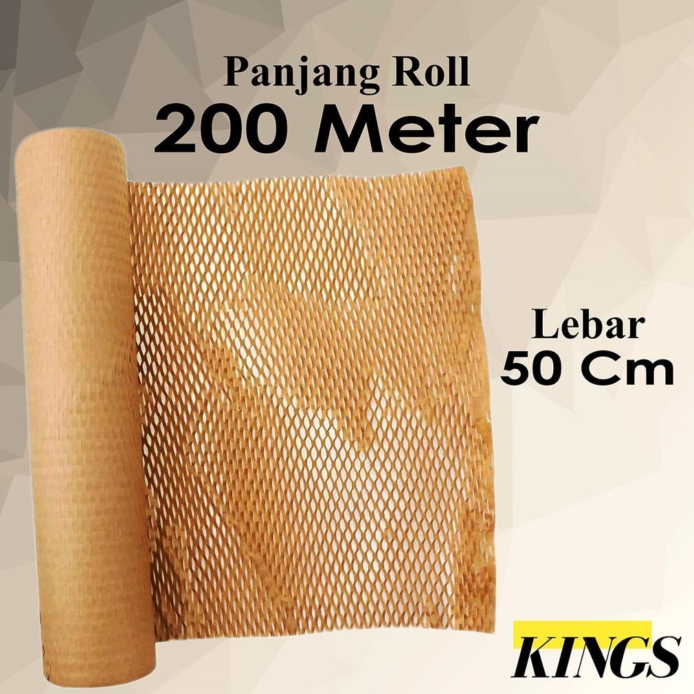 

Hexa Wrap Honeycomb Paper Eco Bubble Wrap 50 cm x 200 m