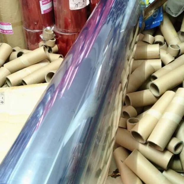 

Plastik mika meteran rid tebal 0.50mm x 140 cm pembungkus souvenir dan seserahan