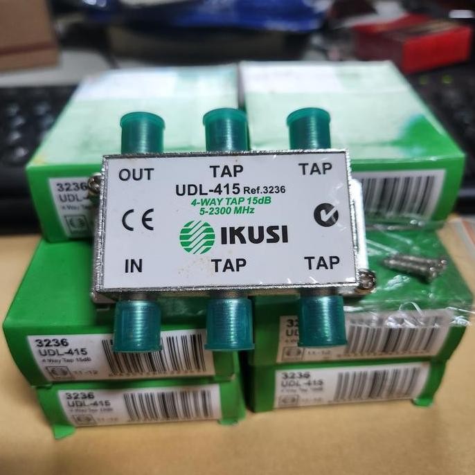 TERMURAH - IKUSI UDL-415. Tap Ikusi UFL-415. 4 way Tap offs Ikusi UDL-415