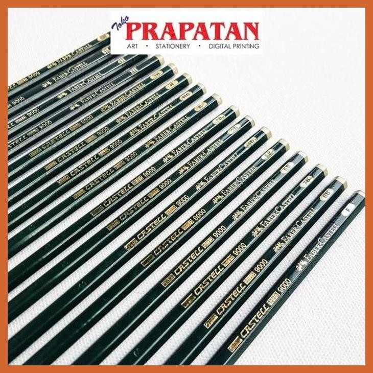 

(ATK) PENSIL GAMBAR FABER CASTELL / DRAWING PENCIL ALAT TULIS LUKIS SEKOLAH KULIAH GAMBAR KANTOR