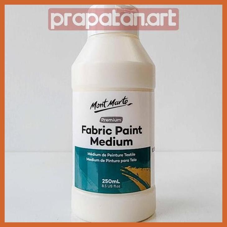 

(ATK) MONT MARTE FABRIC PAINT MEDIUM 250ML | MEDIUM CAT TEKSTIL ALAT TULIS LUKIS SEKOLAH KULIAH GAMBAR KANTOR