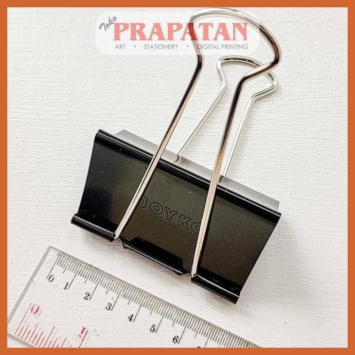 

(ATK) BINDER CLIP JOYKO NO. 300 | PENJEPIT KERTAS ALAT TULIS LUKIS SEKOLAH KULIAH GAMBAR KANTOR