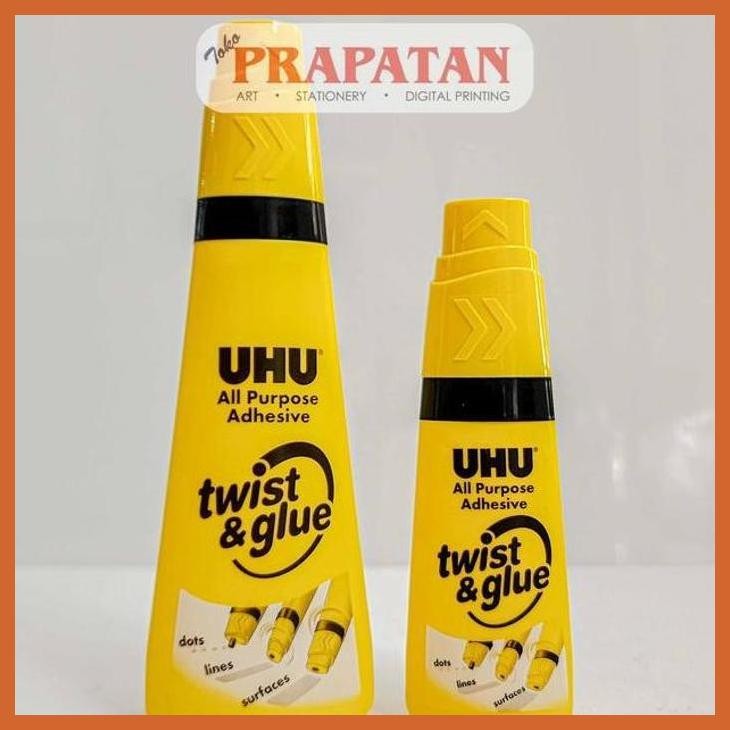 

(ATK) LEM UHU TWIST & GLUE ALL PURPOSE ADHESIVE 35ML/90ML ALAT TULIS LUKIS SEKOLAH KULIAH GAMBAR KANTOR