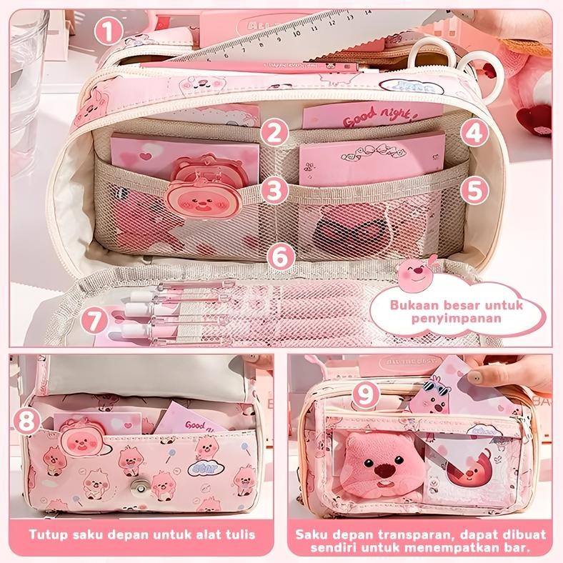 

Bisa Cod Kotak Pensil Kapibara Tas Alat Tulis Tempat Pensil Tempat Pensil Tempat Pensil Kapasitas Besar Tempat Pensil Hadiah Ghs-55