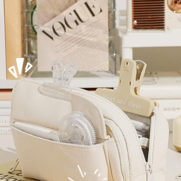 

Ct_C1077 Pencil Bag Pouch Holder Box School Supplies Kotak Large Capacity Kawaii Cases Aesthetic Stationery Ja-121