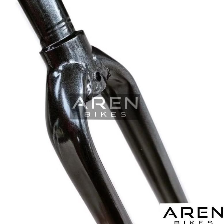 Eelic Fork Sepeda Fixie 700 C 700C Garpu Standar Dan Oversize Os 22.2 25.4 28.6 Hitam Putih Merah Bi