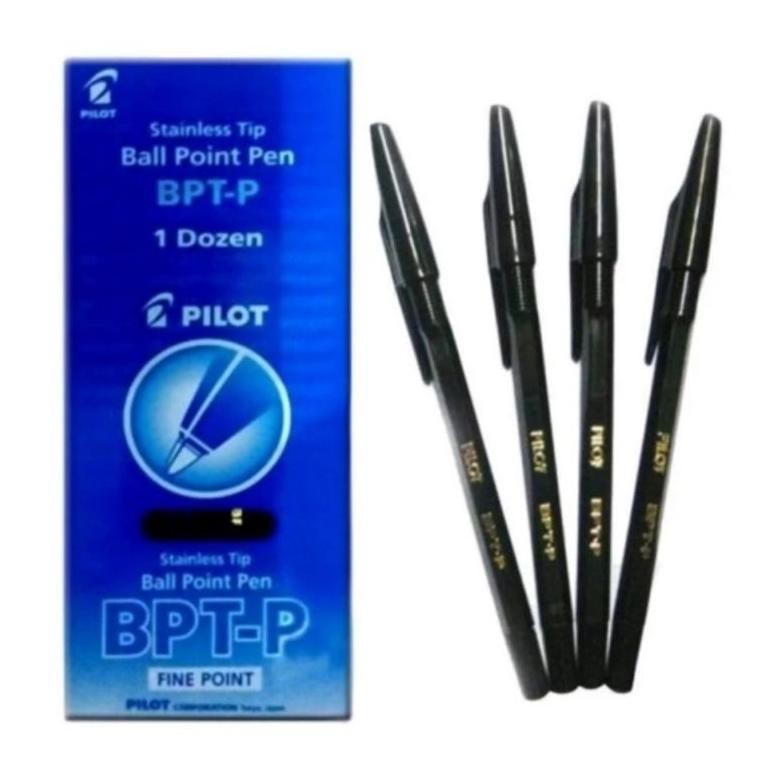 

Salt ( 12Pcs/Pak ) Pulpen Pilot Bpt-P Bptp Fine Point 0.7 Mm Warna Hitam Ae-24