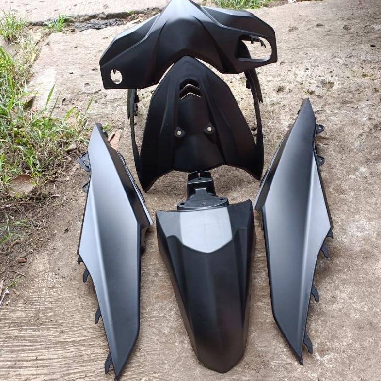 Cover Body Halus Beat Fi Hitam Doff Tahun 2013 2014