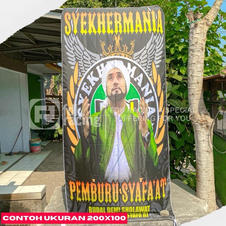 Special Ready Stock Siap Kirim Promo Jumbo 300X200 | Bendera Syekhermania 200X300 Bendera Syekherman