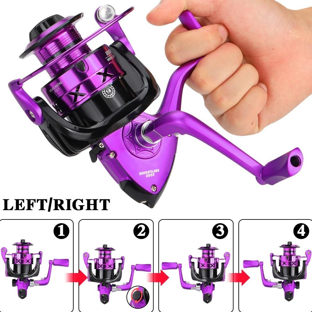 Special Sougayilang Joran Pancing Set 1.8M 5-10Lb 1000-7000Joran Ul Carbon Pancingan Set Lengkap Had