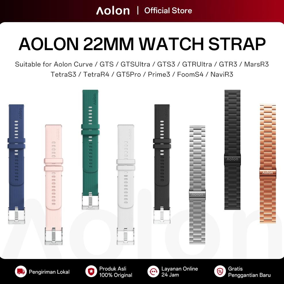TERLARIS Aolon 22mm Original Smartwatch Stainless Steel Magnetik Strap For Curve/GTS/GTSUItra/GTS3/G