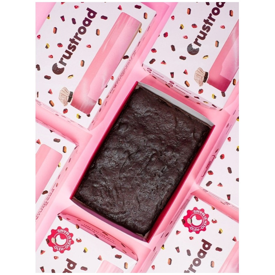 

Crustroad Brownies Panggang 15x10 | Brownies Panggang | Brownies Melted | Fudgy Brownies | Original | Manis