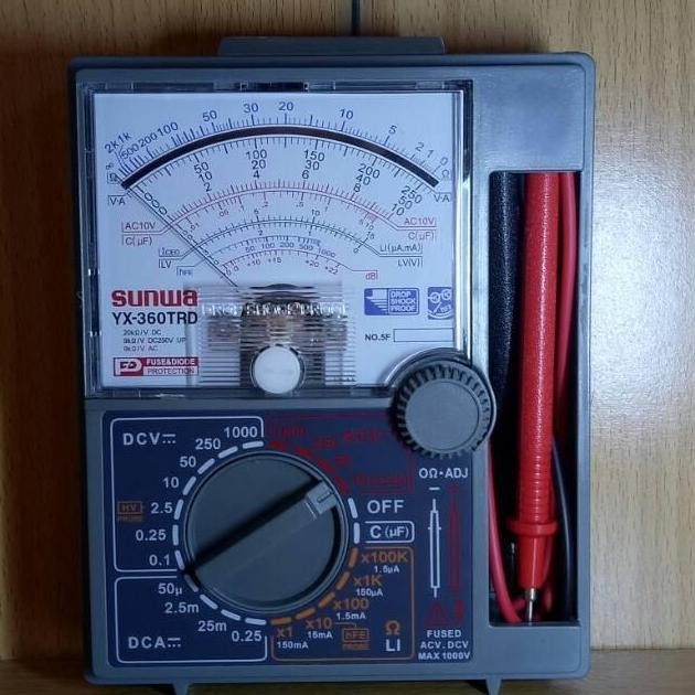 MULTI TESTER YX 360TRD SUNWA ORIGINAL DAN TERPERCAYA