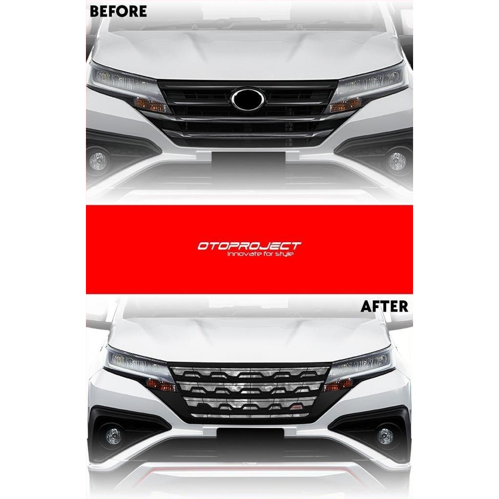Grill depan All New Rush 2020 model Fortuner TRD 2021 Original