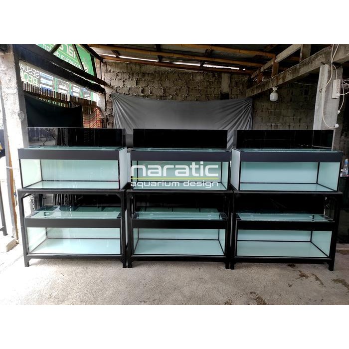 RA Aquarium custom 150x60x60 10mm & 120x60x50 8mm & 100x40x40 8mm & holo