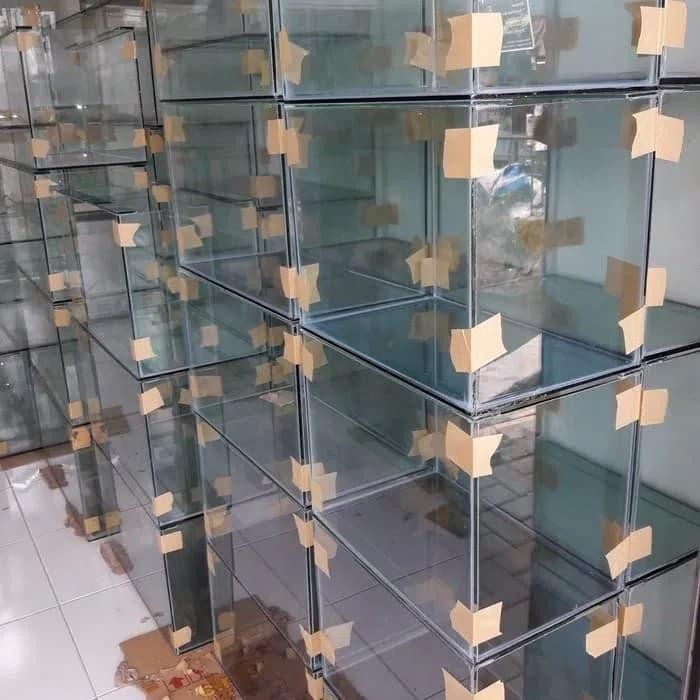 RA AQUARIUM UKURAN 50X30X35 KACA FULL 5 MILI