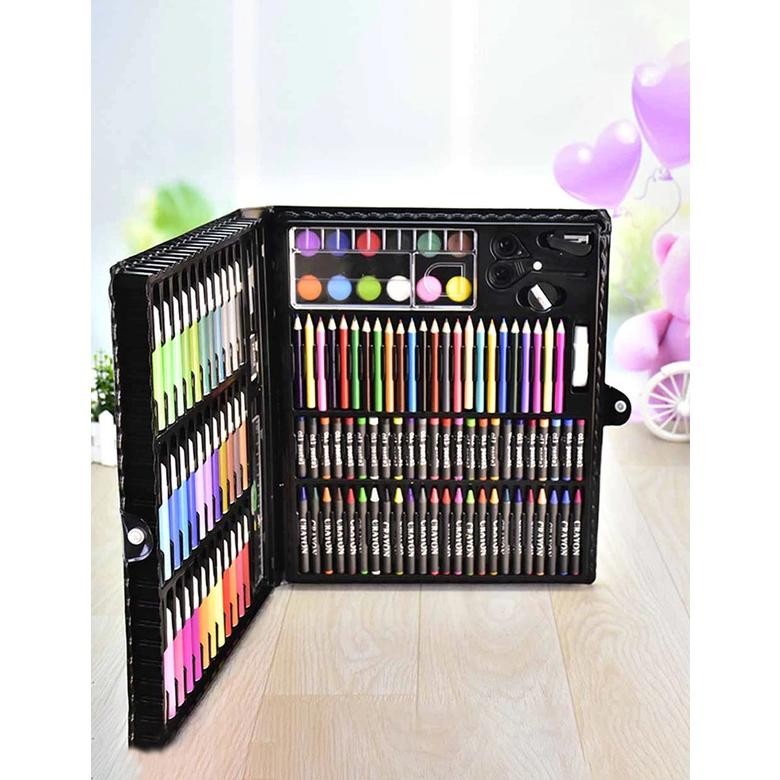

Salt [Dm89] Pensil Warna 150Pcs - Alat Tulis Set Crayon Colouring Set 150Pcs Art Fh-46