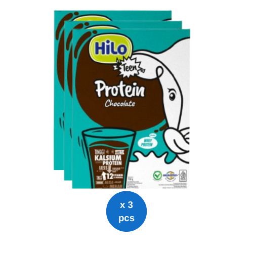 

HiLo Teen Protein Chocolate 750gr x 3 pcs