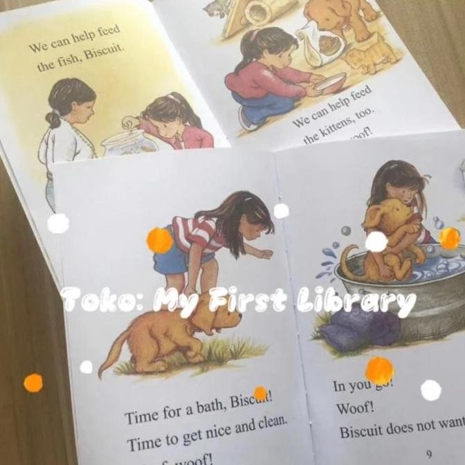 HOT SALE I Can Read Biscuit 25 books Phonics Natural Spelling