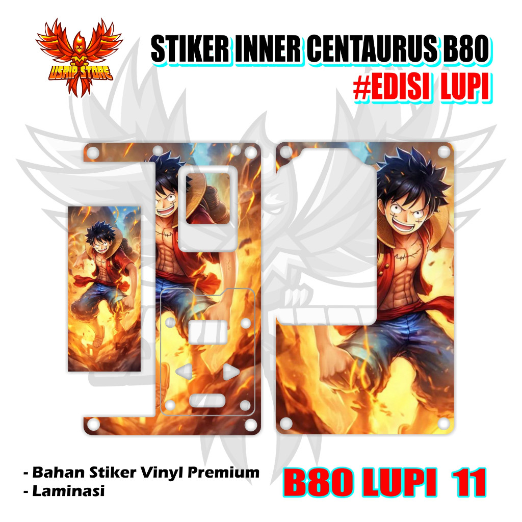 

Terlaris Presisi 1 B80 Lupi 11 Casing/Stiker Panel Vynil Bisa Custom Dan COD