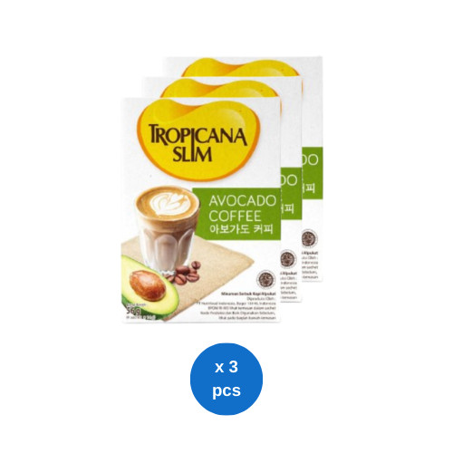 

Tropicana Slim Avocado Coffee 4s @ 14gr x 3 pcs