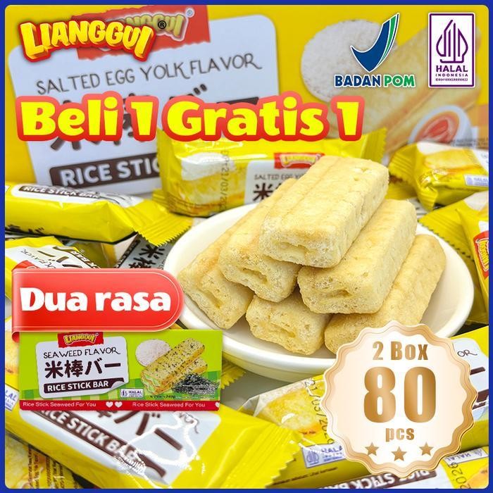 

[Halal] Lianggui Kerupuk Beras Nori Rasa Khas Kemasan Individual Camilan Renyah Untuk Sarapan Santai Atau Pengganjal Lapar Cocok Dikonsumsi Di Kantor Asrama Makan Malam Dan Sebagai Snack Ringan.