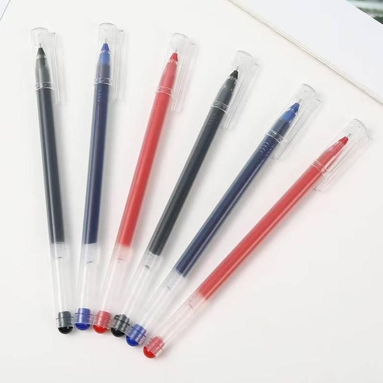 

Fue-K5X20 (Bisa Cod) 50-100Pcs Pena Gel Berkapasitas Besar, Jarum Tabung, Pena Air Karbon 0,5Mm, Pena Ujian Siswa, Pena Tanda Tangan Stationery Jk-54