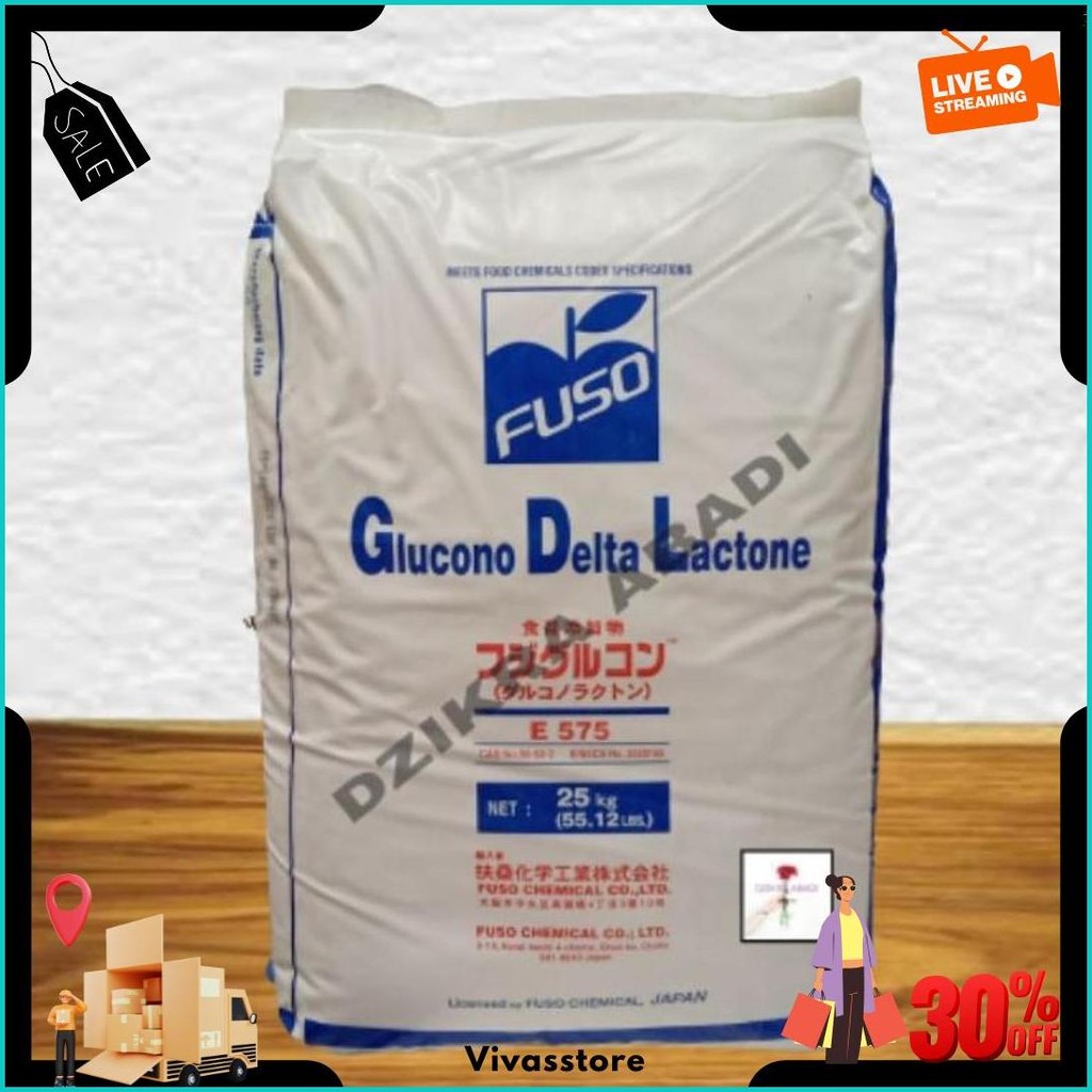

Glucono Delta Lactone Gdl Fuso Japan 100.Gr Cod