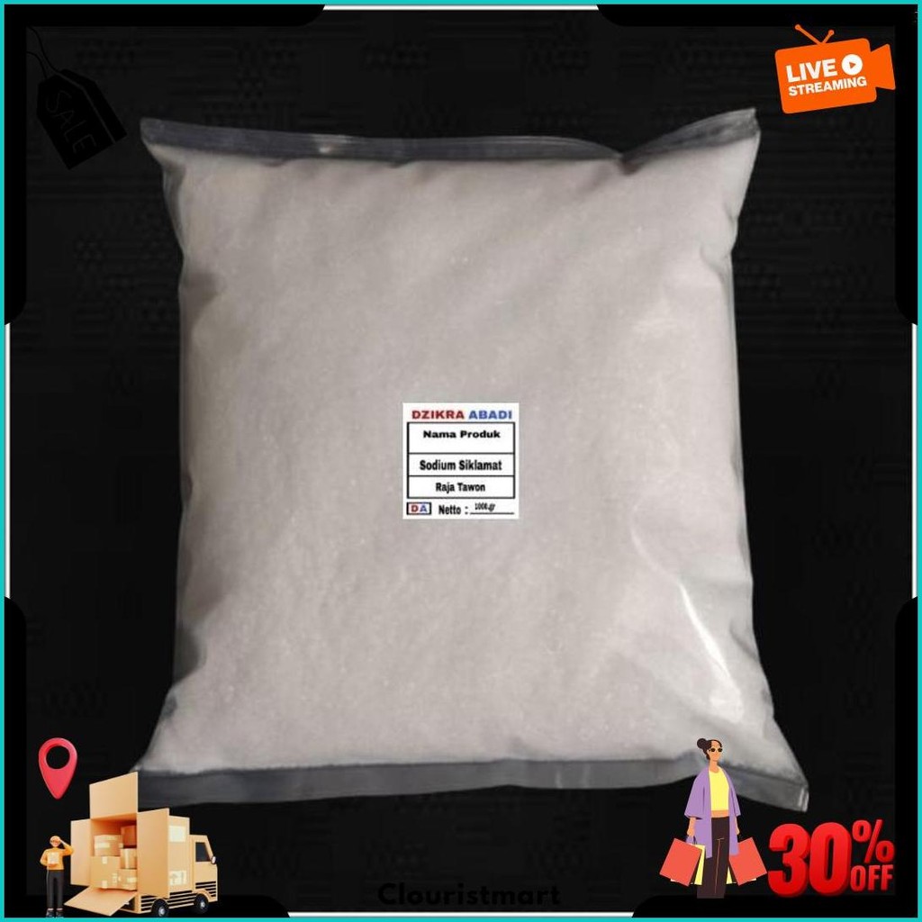 

Sodium Siklamat Natrium Siklamat Pemanis Buatan Raja Tawon 1 Kg Bisa Cod