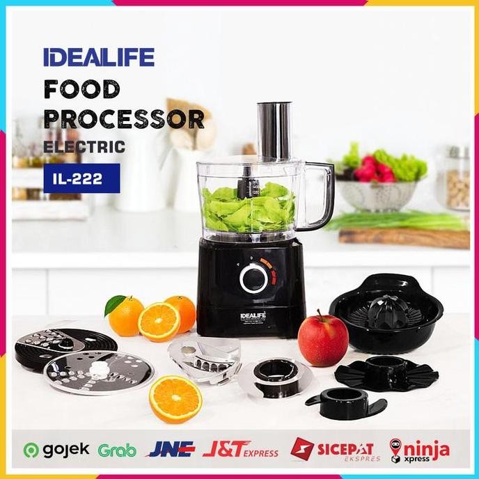 IDEALIFE IL-222 JUMBO ELECTRIC FOOD PROCESSOR CO