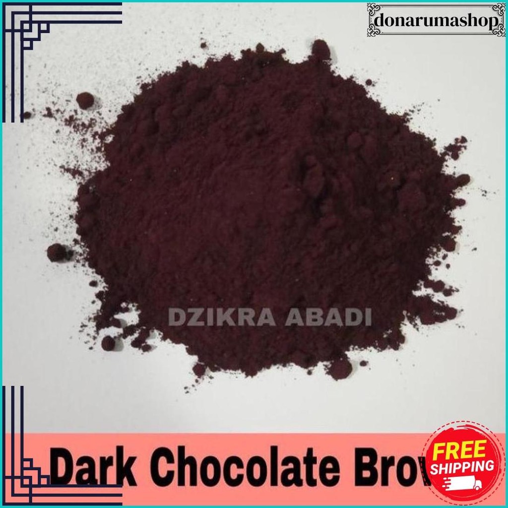 

Pewarna Makanan Bubuk Dark Chocolate Brown 500.Gr Cod
