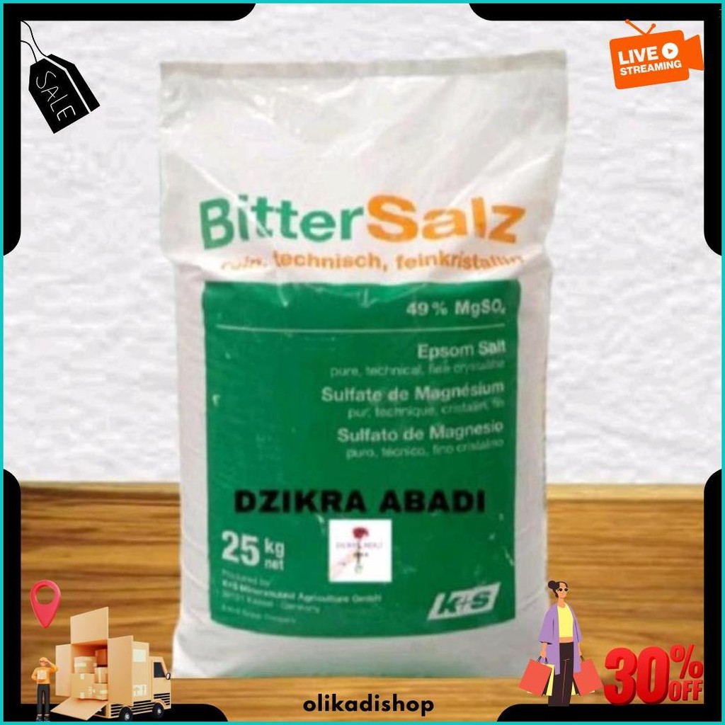 

Epsom Salt Germany Garam Inggris 1.Kg Terlaris