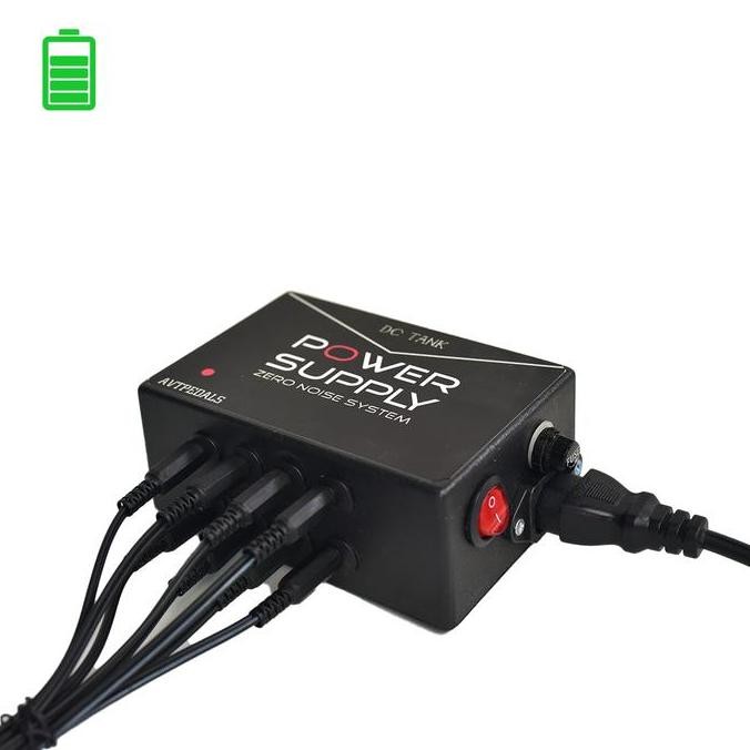 POWER SUPPLY AVT PEDALS DC TANK 8 CHANNEL EFEK GITAR ORIGINAL DAN TERPERCAYA