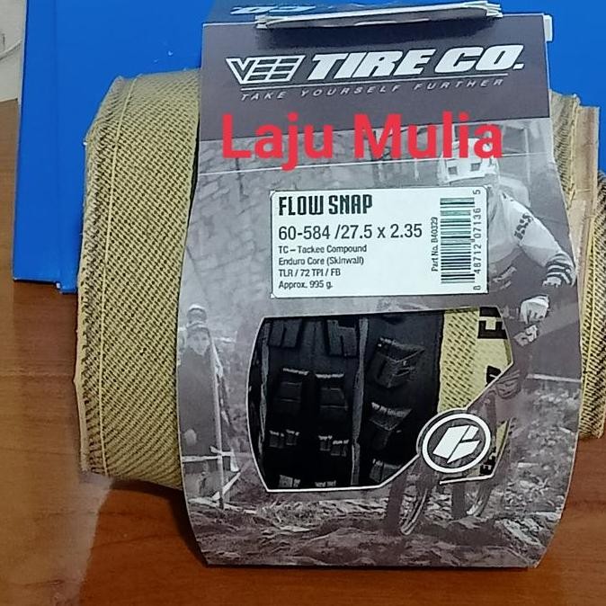 Promo BAN LUAR 27,5x235 FLOW SNAP TLR ENDURO CORE MADE IN TAIWAN VEE TIRE COD
