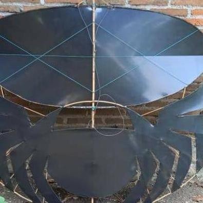 LAYANGAN BLACK SPIDER 1 METER BONUS SENDAREN