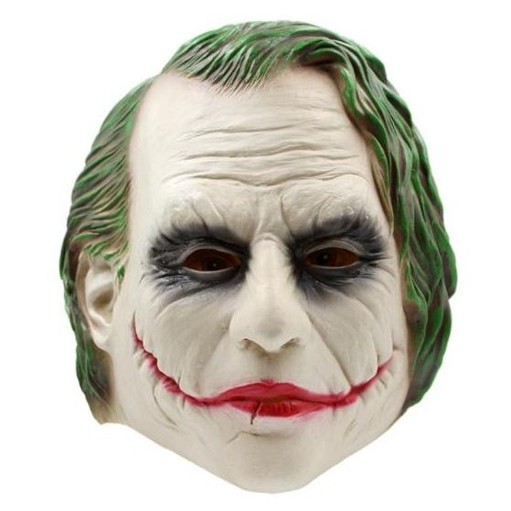 TOL-26 topeng latex karet kepala badut joker suicide squad head prank