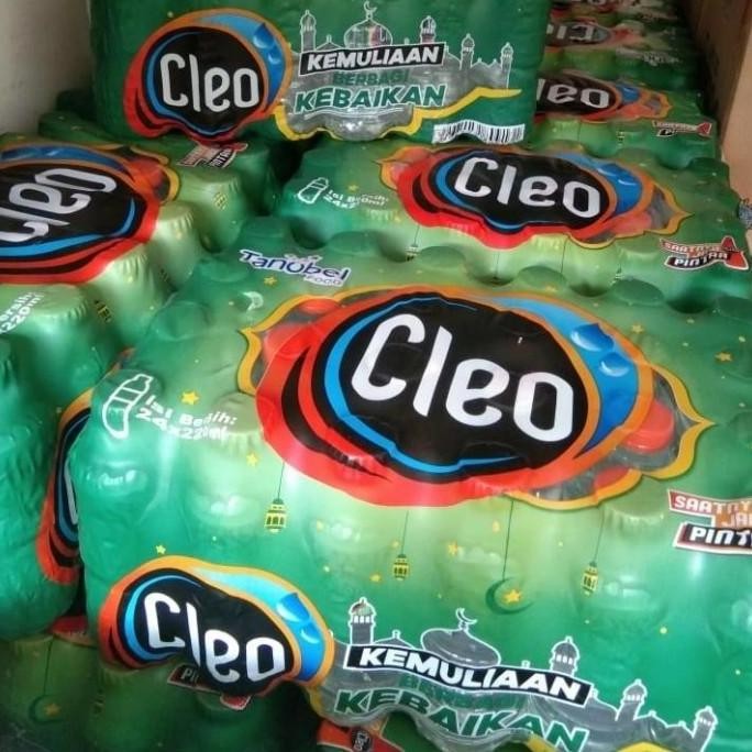 Air Minum "Cleo" 220 ml botol mini
