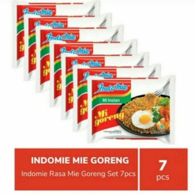 

Paket Indomie Goreng 7 pcs