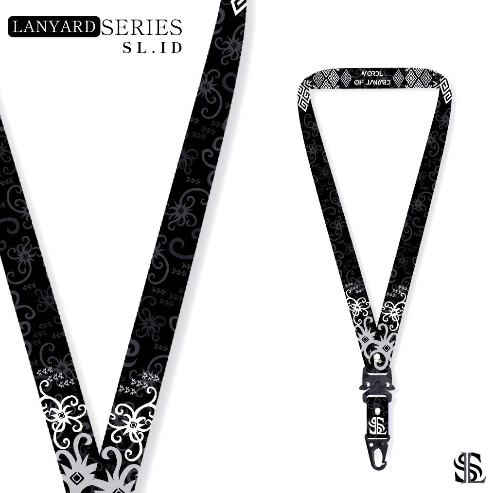 

Bisa Cod Sl.Id Lanyard Id Card Holder Printing - Batik V1 2Cm -98