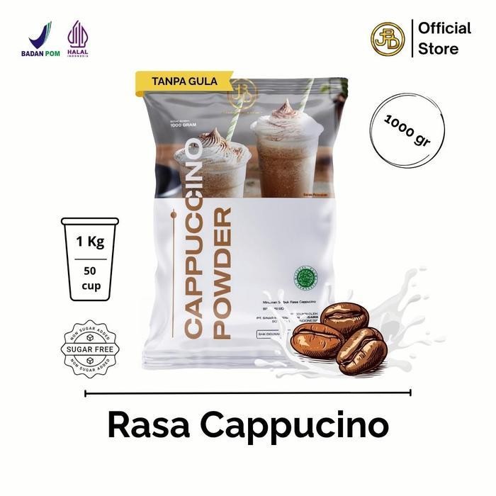 

Bubuk Minuman Premium Rasa Coffee Rasa Cappucino 1Kg Jbd | Jakarta Bubble Drink | Halal&Bpom