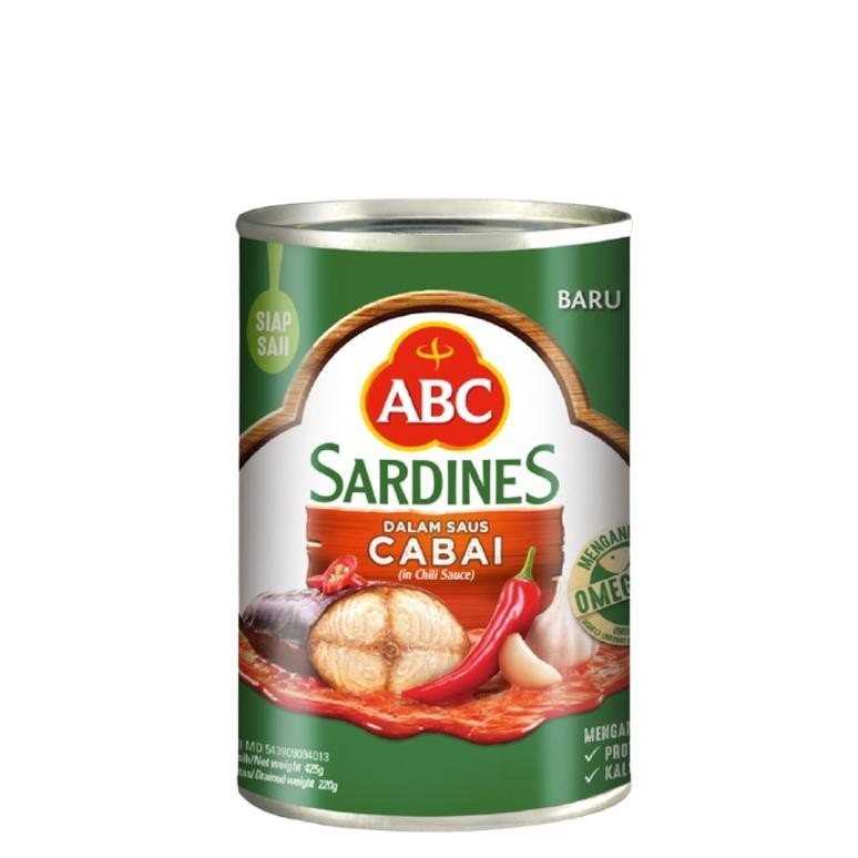

TERMURAH ABC Sarden Saus Cabai 6 x 155 gr Siap kirim