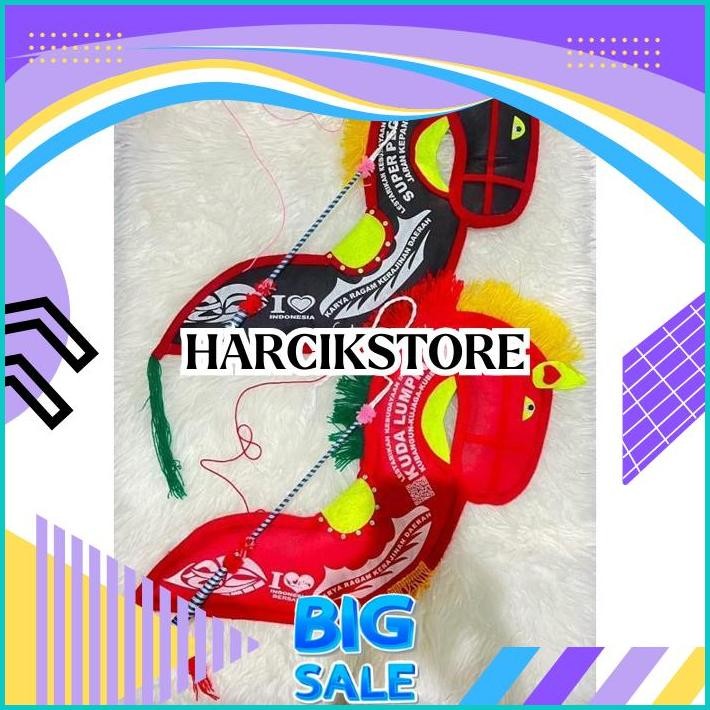 KUDA SPON + PECUT JARANAN KEPANG JARANAN PEGON KUDA KEPANG MAINAN KUDA LUMPING KUDA PONOROGO JARANAN