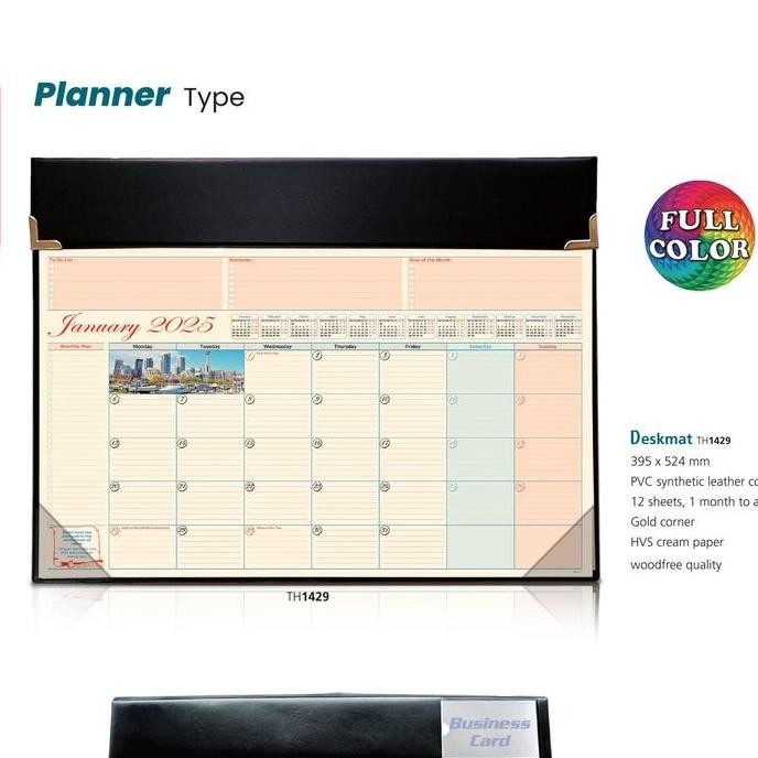 

Deskmatt Planner TH 2025 ukuran besar