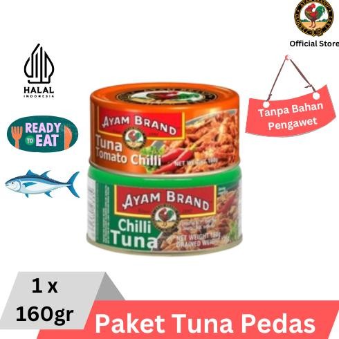 

TERMURAH Ayam Brand - Paket Ikan Tuna Kaleng Pedas 160gr Siap kirim
