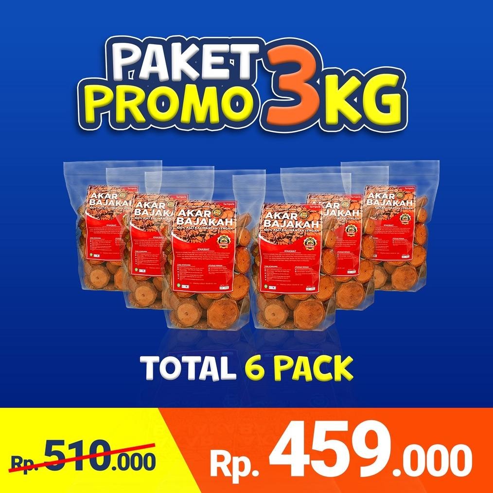 

[Paket 3Kg] Akar Bajakah Tampala Merah Herbal Kering Obat Tumor Kanker Asli Kalimantan 100% Original