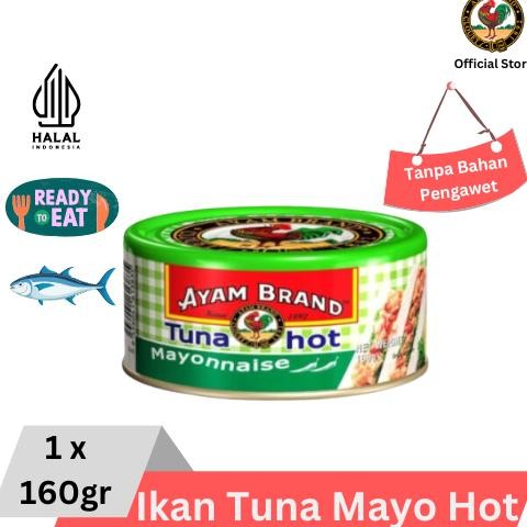 

TERLARIS Ayam Brand - Ikan Tuna Kaleng Mayonaise Pedas 160gr Siap kirim