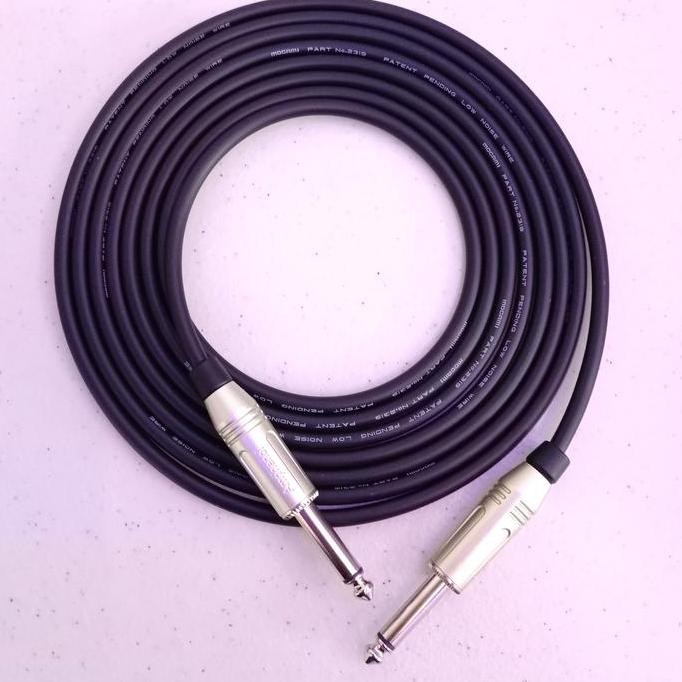 kabel jack gitar 2 meter kabel mogami 2319 jack amphenol HEMAT
