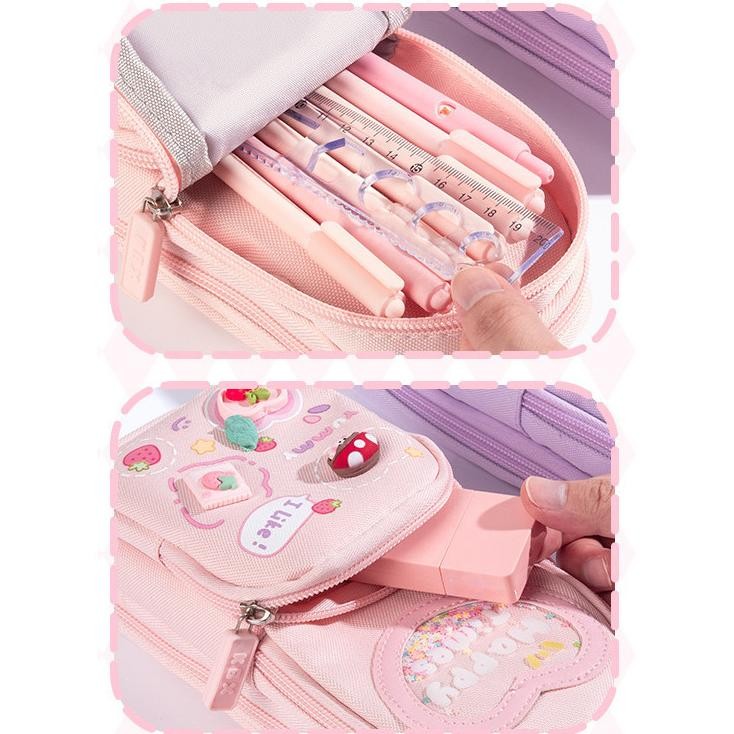 

Sale Mantap Tempat Pensil Kotak 3D Anak Perempuan Lucu Besar / Kotak Pensil Anak Sekolah 6 Ruang / Kapasitas Besar Pencil Case / Kotak Pensil Anak Sekolah Ia-76